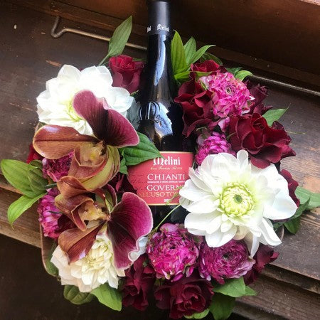 還暦のお祝いに!ワイン・シャンパン・日本酒とお花のお祝いギフト特集