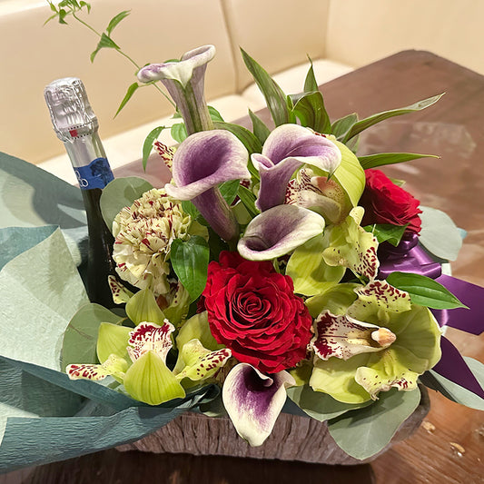 プロセッコ　花ギフト